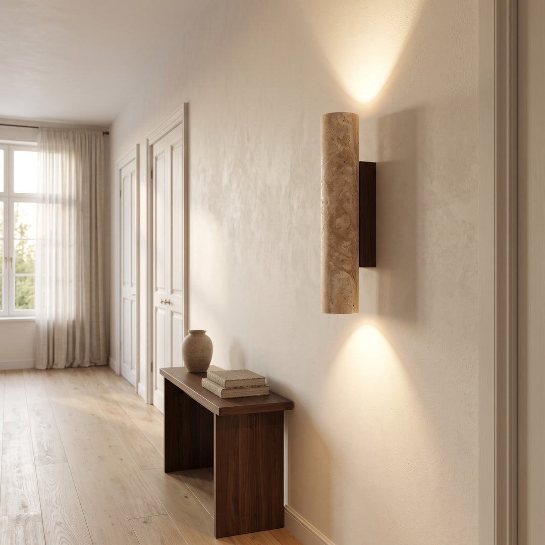 Wall Mounted Sconce Lamp - Cylindrical Column Shade