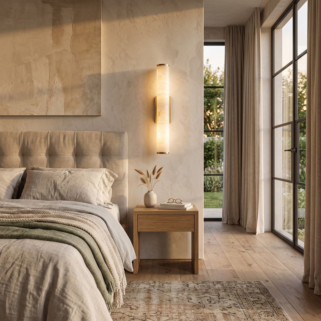 Wall Lamp with Cylindrical Shade