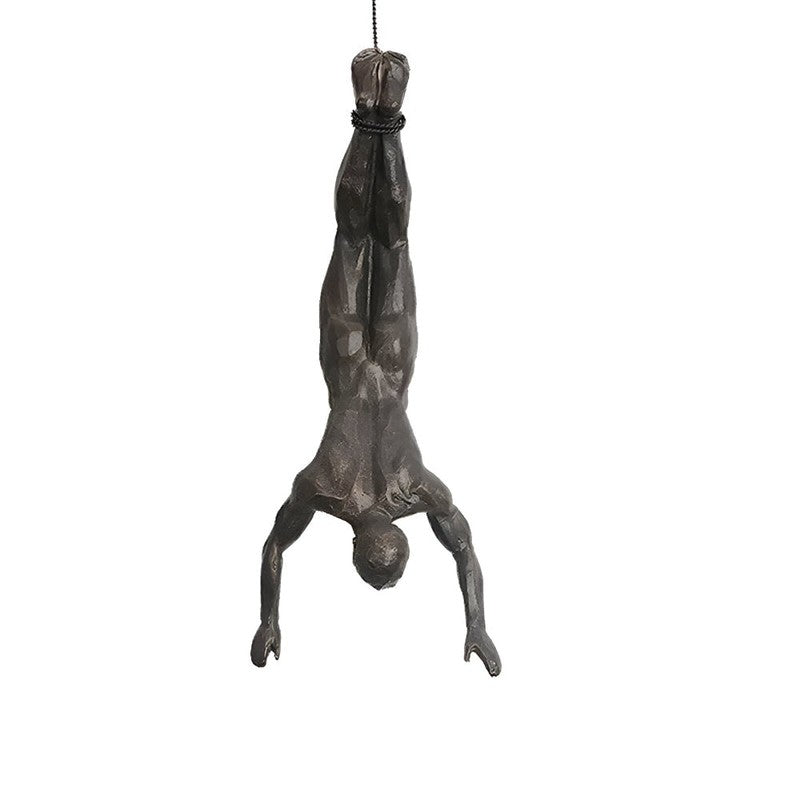 Wall Sculpture Set - Climbing Man Figurines
