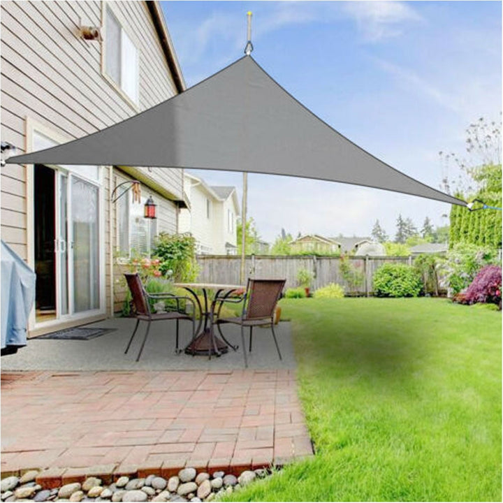 Water-Resistant Shade Sail in Grey