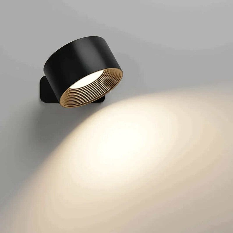 Wireless Rechargeable Wall Lamp - Adjustable Cylindrical Wall Light