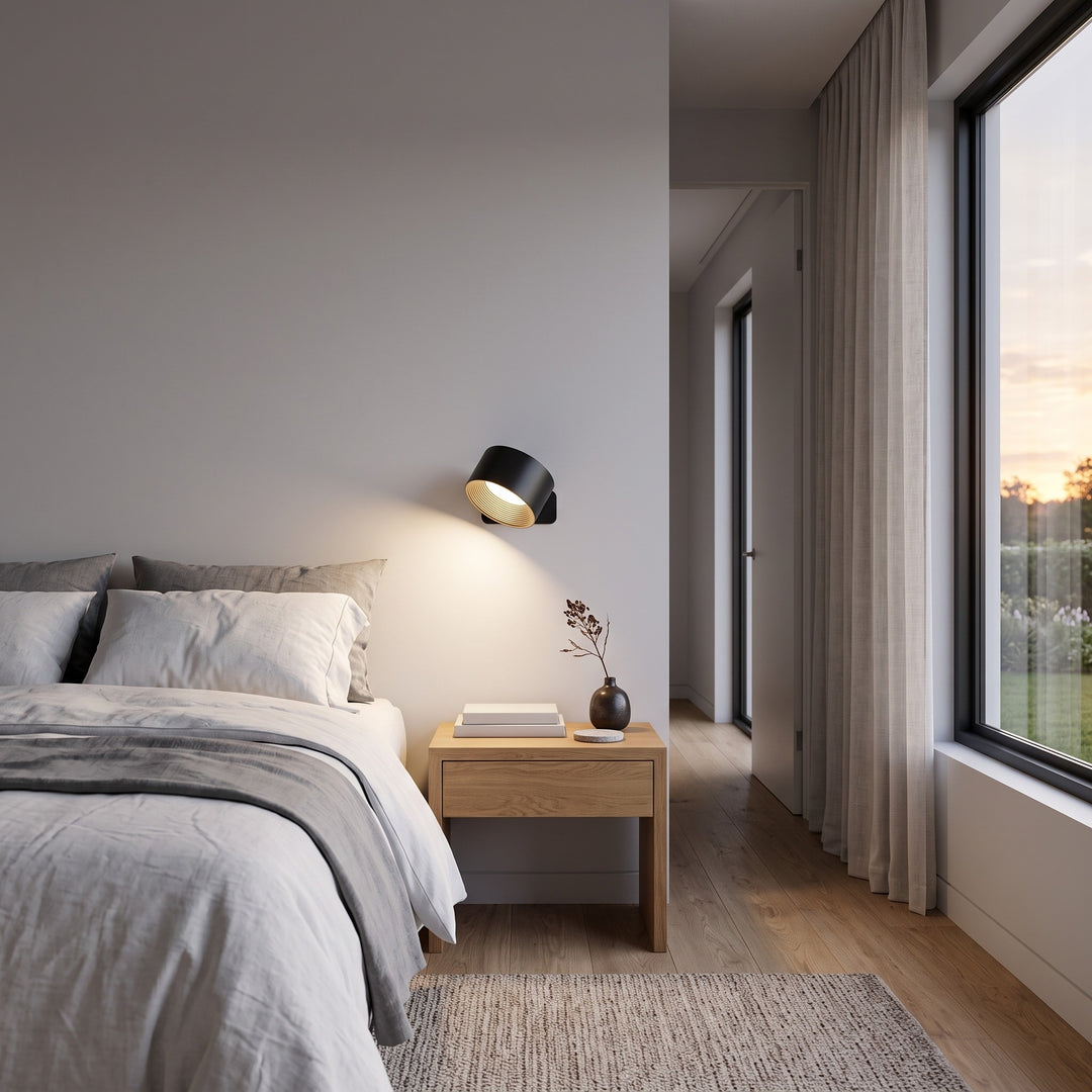 Wireless Rechargeable Wall Lamp - Adjustable Cylindrical Wall Light